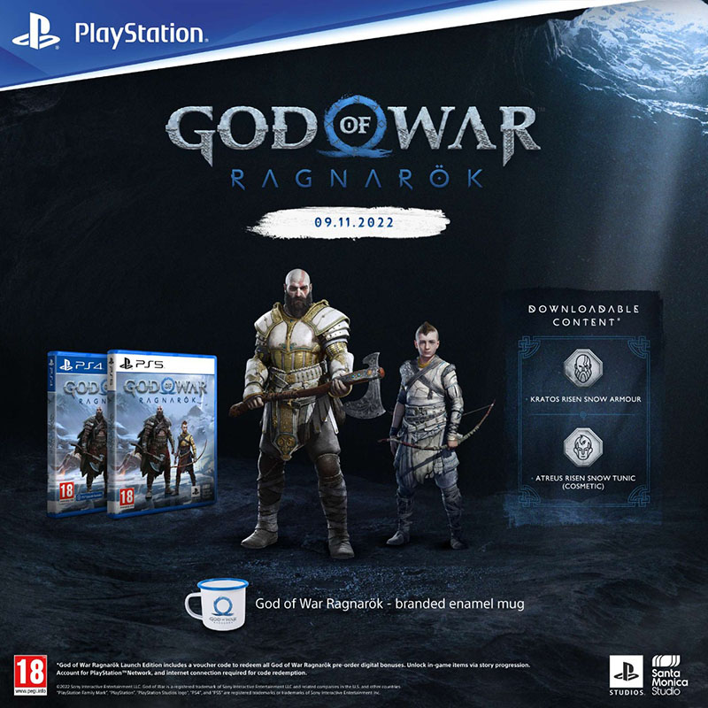 GOD OF WAR RAGNAROK PS4 - Seminovo - Tondin Games