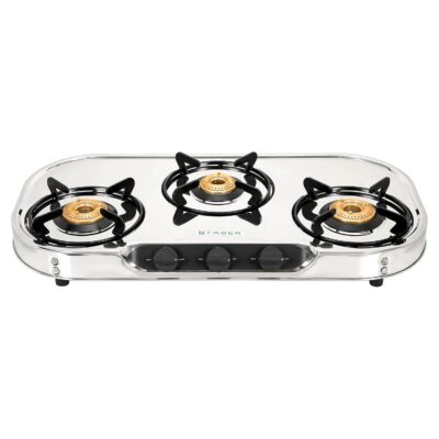 FABER COOKTOP CRYSTAL 3BB SS