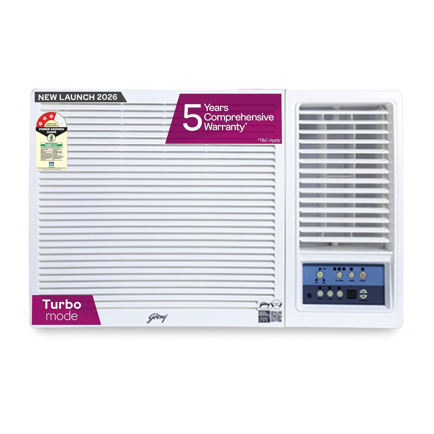 GODREJ WAC 1.5T 3* INV WIC 18W3TG WA
