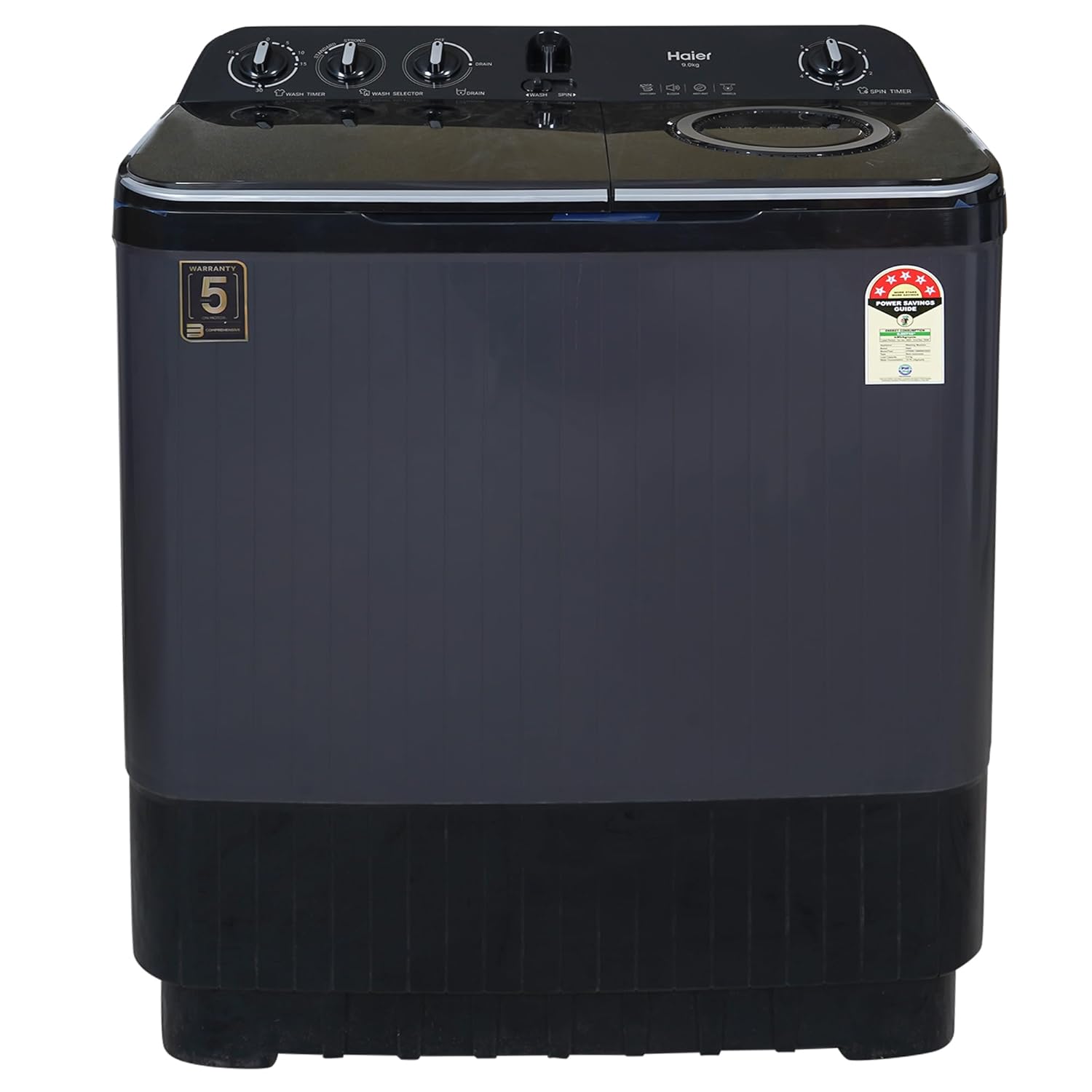 HAIER W/M 9.0KG HTW90-196BBK