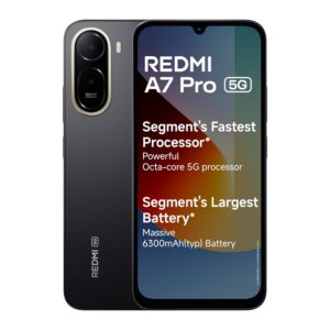 REDMI MOBILE A7 PRO 5G 4/128 ROM BLACK