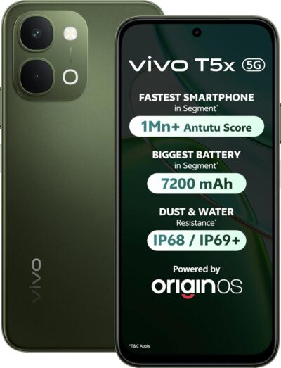 VIVO MOBILE T5X 5G 8/128 CYBER GREEN