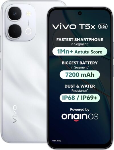 VIVO MOBILE T5X 5G 8/128 STAR SILVER