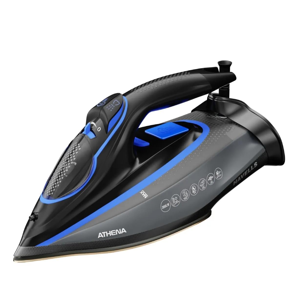 HAVELLS STEAM IRON ATHENA BLACK