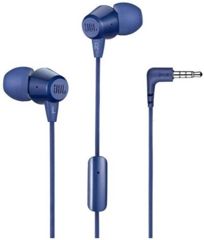 JBL EARPHONE T50HI BLUE
